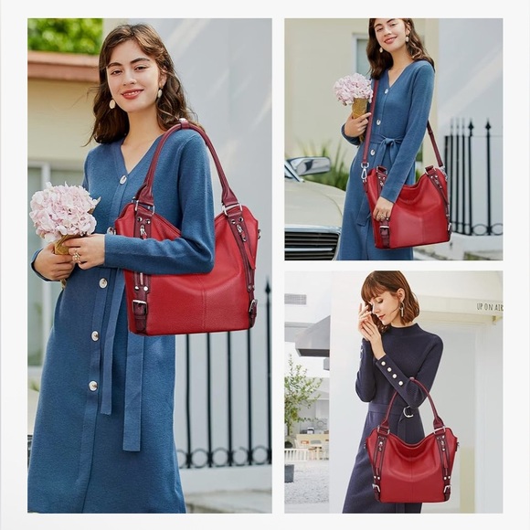 Over Earth Large Crossbody Bag NWT - Picture 4 of 17